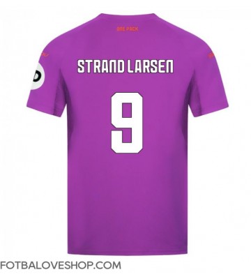 Wolves Jorgen Strand Larsen #9 Alternativní Dres 2024-25 Krátký Rukáv